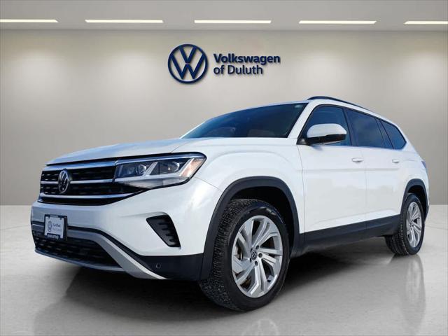 used 2022 Volkswagen Atlas car, priced at $30,000