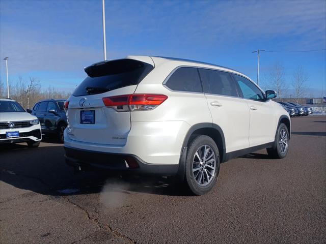 used 2019 Toyota Highlander car, priced at $25,000