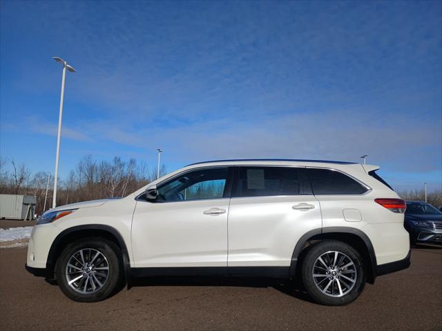 used 2019 Toyota Highlander car, priced at $25,000