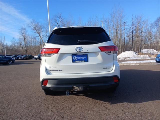 used 2019 Toyota Highlander car, priced at $25,000