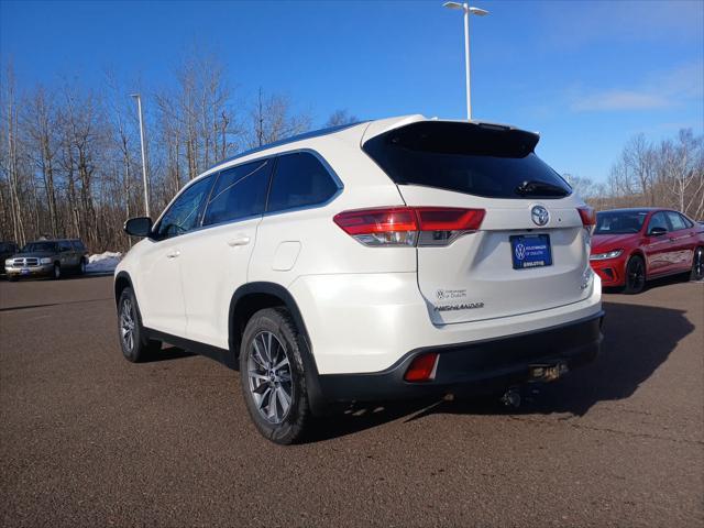 used 2019 Toyota Highlander car, priced at $25,000