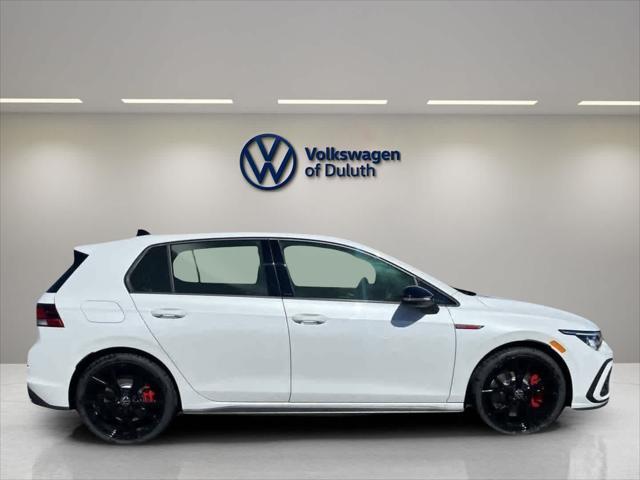 new 2024 Volkswagen Golf GTI car, priced at $40,550