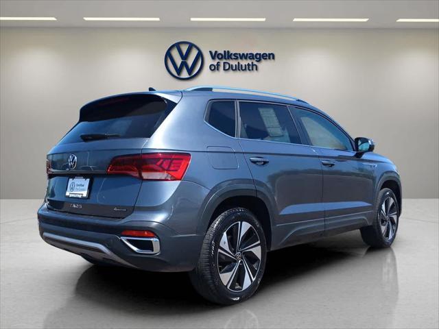 used 2024 Volkswagen Taos car, priced at $33,258