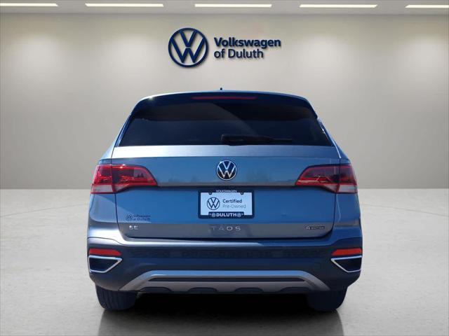 used 2024 Volkswagen Taos car, priced at $33,258