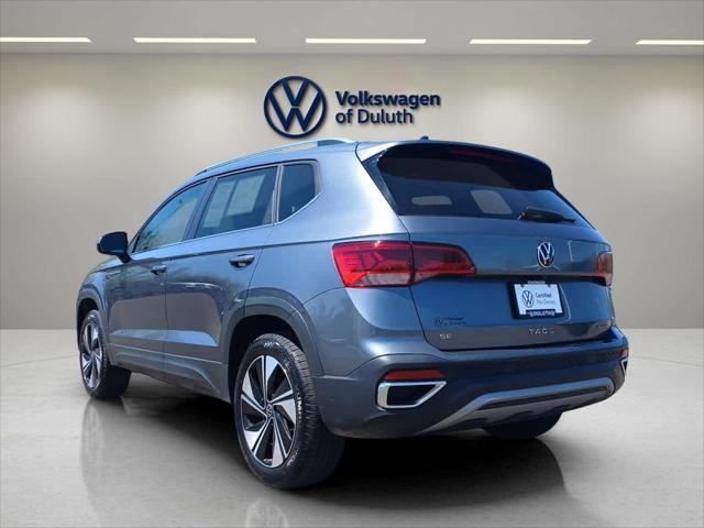 used 2024 Volkswagen Taos car, priced at $33,258