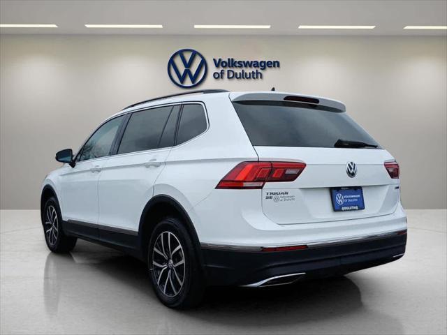 used 2021 Volkswagen Tiguan car, priced at $20,000