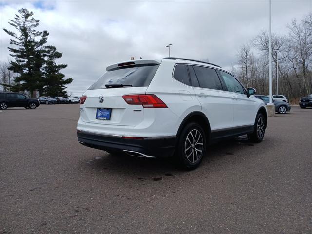 used 2021 Volkswagen Tiguan car, priced at $20,000