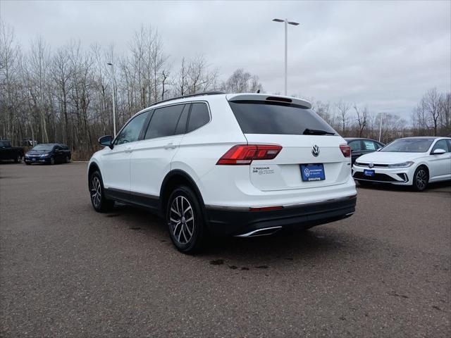 used 2021 Volkswagen Tiguan car, priced at $20,000