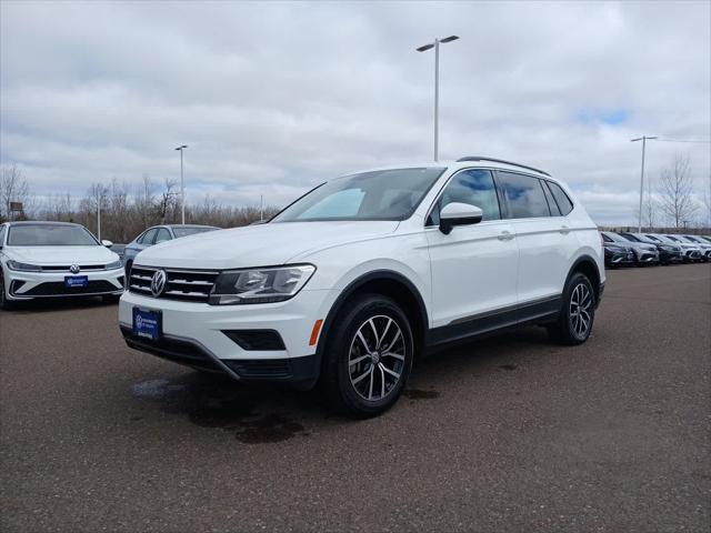 used 2021 Volkswagen Tiguan car, priced at $20,000