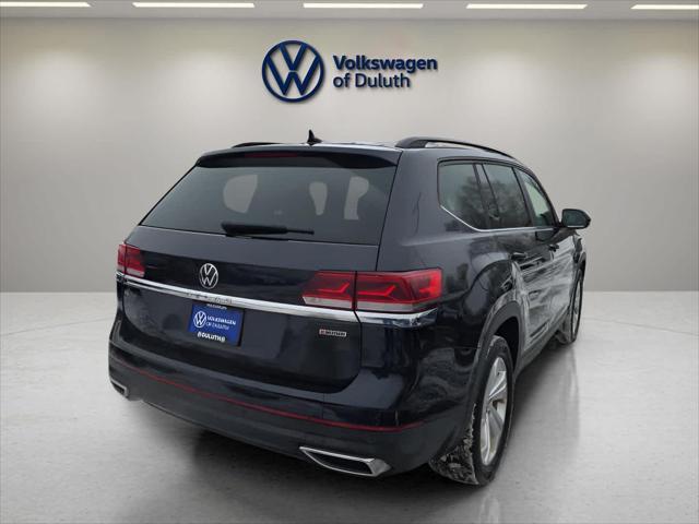 used 2021 Volkswagen Atlas car, priced at $24,499