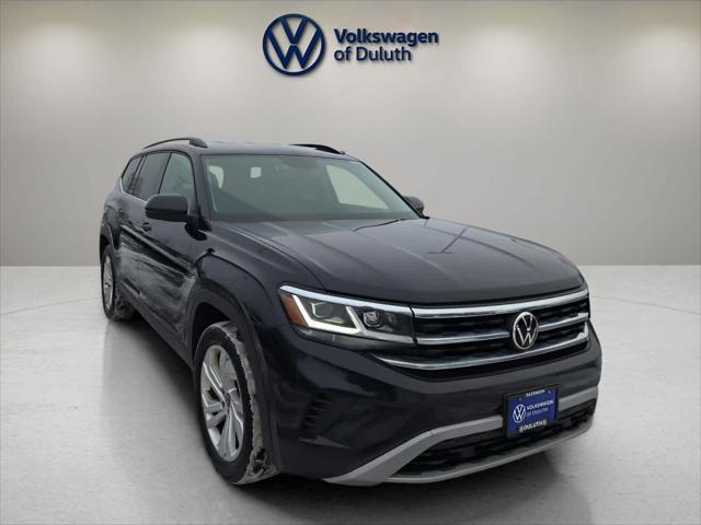 used 2021 Volkswagen Atlas car, priced at $24,499