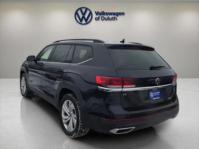 used 2021 Volkswagen Atlas car, priced at $24,499