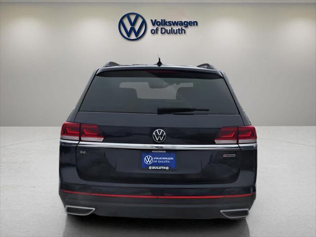 used 2021 Volkswagen Atlas car, priced at $24,499