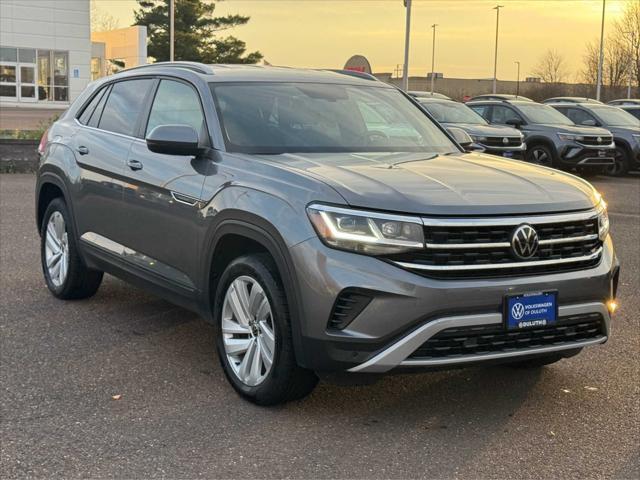 used 2022 Volkswagen Atlas Cross Sport car, priced at $30,999