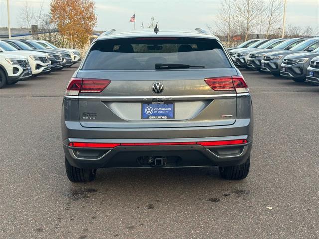 used 2022 Volkswagen Atlas Cross Sport car, priced at $30,999