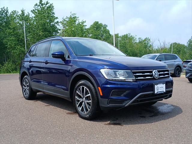 used 2021 Volkswagen Tiguan car, priced at $20,000