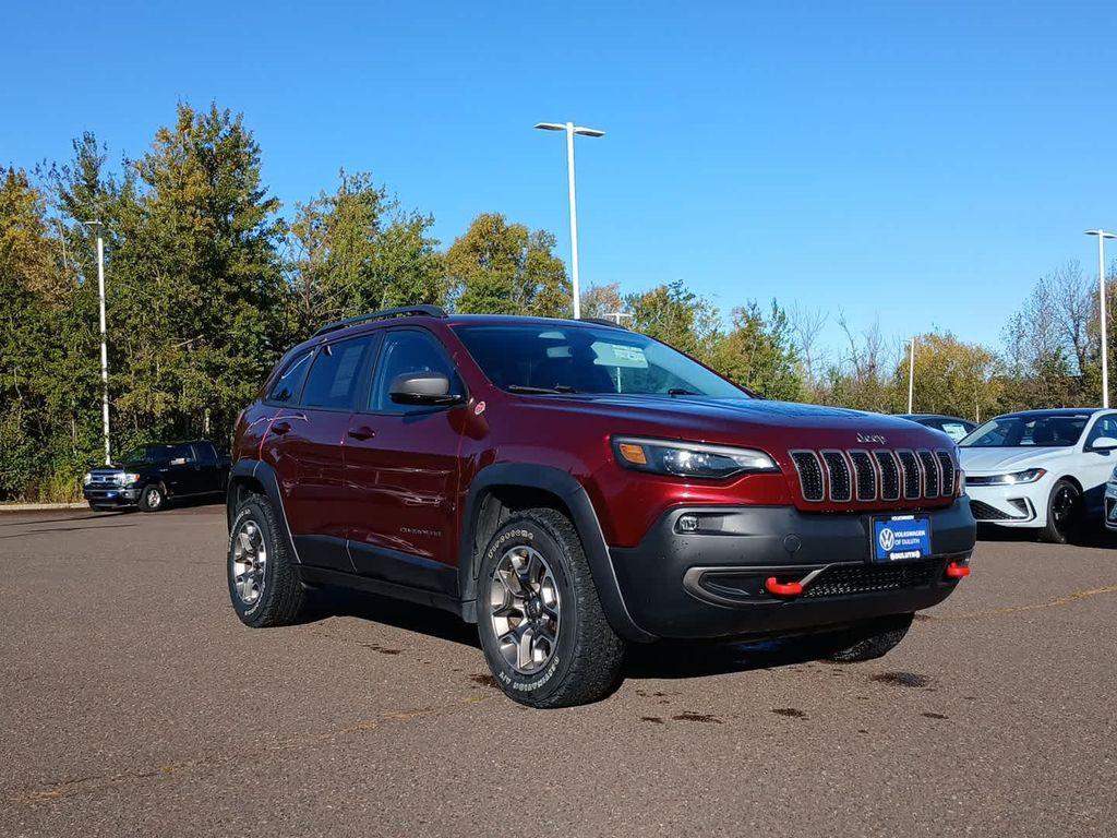 used 2020 Jeep Cherokee car, priced at $21,999