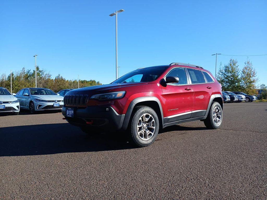 used 2020 Jeep Cherokee car, priced at $21,999