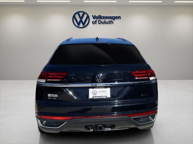 used 2023 Volkswagen Atlas Cross Sport car, priced at $36,999