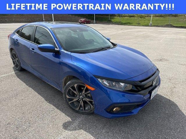 used 2021 Honda Civic car, priced at $22,000