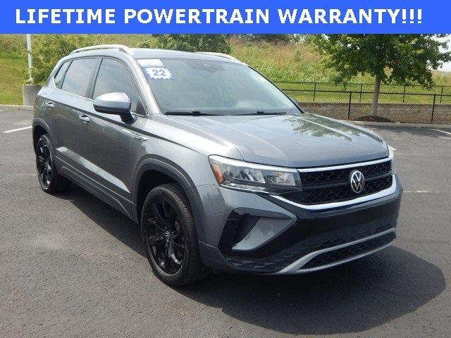 used 2022 Volkswagen Taos car, priced at $20,588