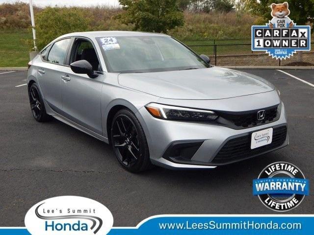 used 2024 Honda Civic car, priced at $25,500