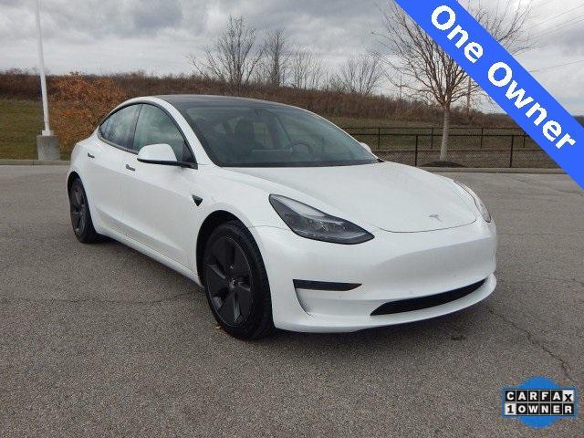 used 2021 Tesla Model 3 car, priced at $29,879