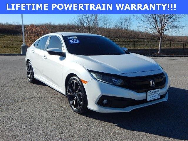 used 2020 Honda Civic car, priced at $20,548