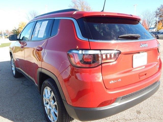 used 2023 Jeep Compass car, priced at $25,143