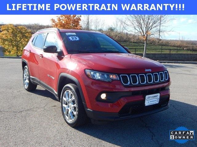 used 2023 Jeep Compass car, priced at $25,143