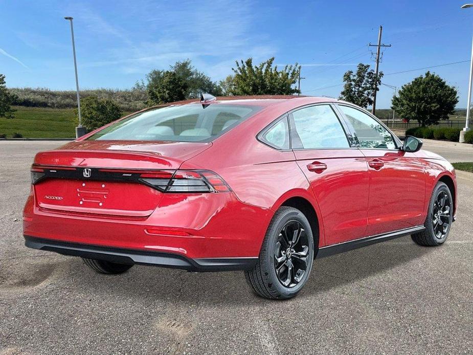 new 2025 Honda Accord car, priced at $30,110