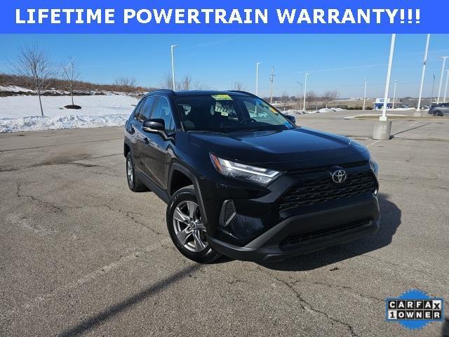 used 2022 Toyota RAV4 car, priced at $30,000