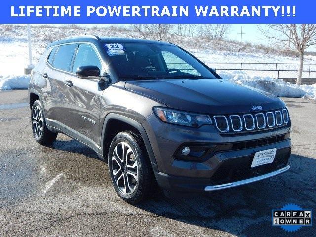 used 2022 Jeep Compass car, priced at $25,000