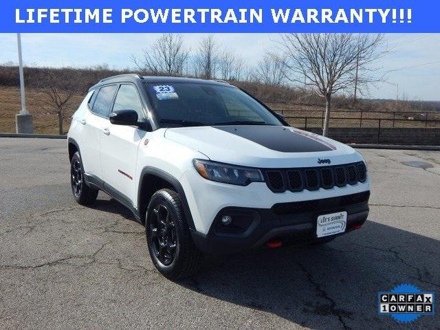 used 2023 Jeep Compass car, priced at $25,000