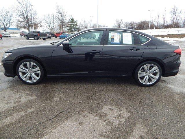 used 2021 Acura TLX car, priced at $28,500