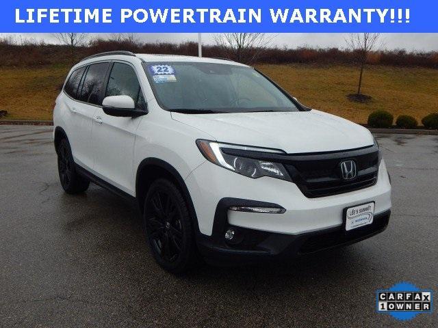 used 2022 Honda Pilot car, priced at $33,800