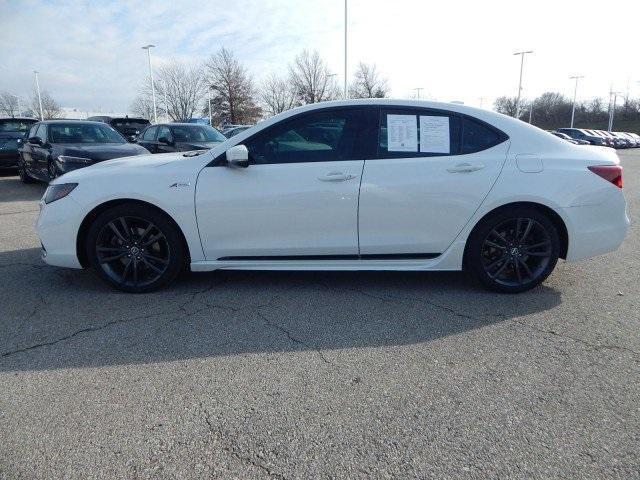 used 2018 Acura TLX car, priced at $19,000