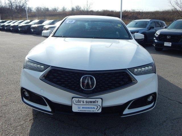 used 2018 Acura TLX car, priced at $19,000