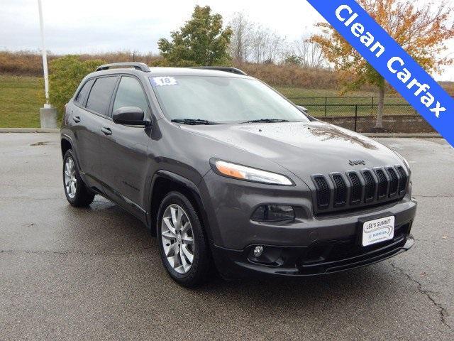 used 2018 Jeep Cherokee car, priced at $13,199