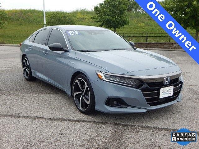 used 2022 Honda Accord Hybrid car, priced at $24,998