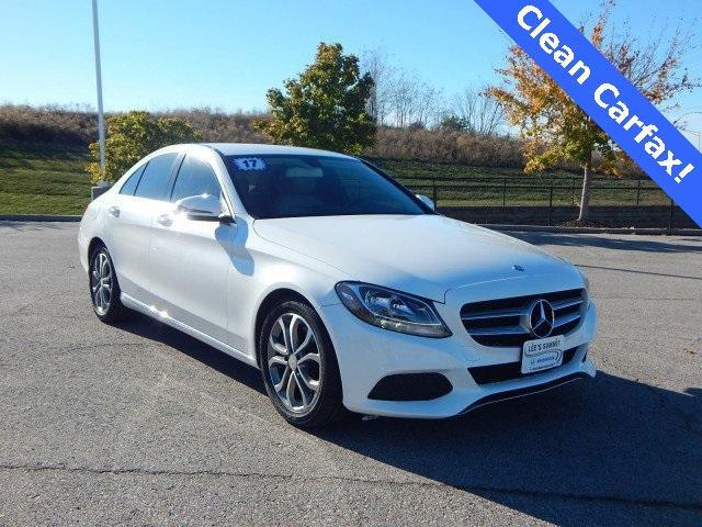 used 2017 Mercedes-Benz C-Class car, priced at $13,434