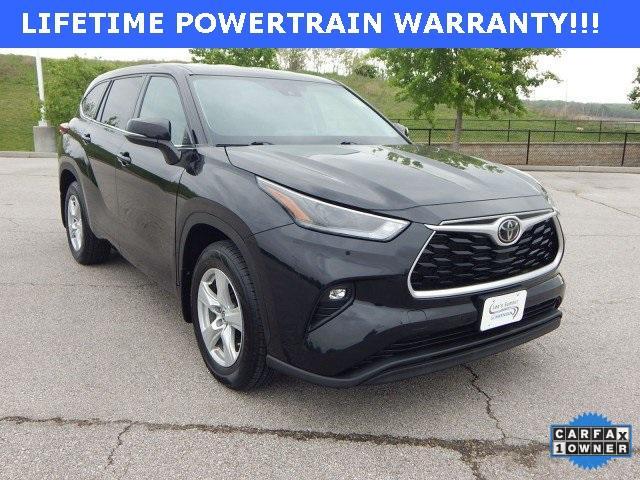 used 2021 Toyota Highlander car, priced at $29,419