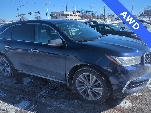 used 2017 Acura MDX car, priced at $22,500