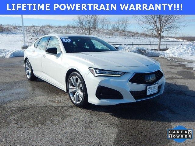 used 2021 Acura TLX car, priced at $29,000