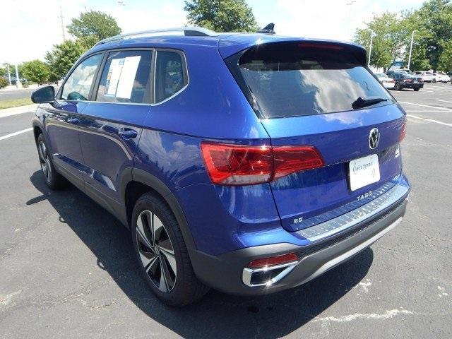 used 2024 Volkswagen Taos car, priced at $25,488