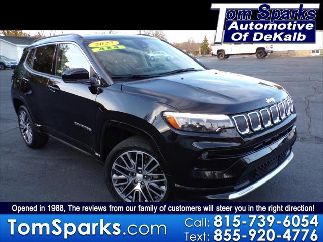 used 2022 Jeep Compass car, priced at $24,995