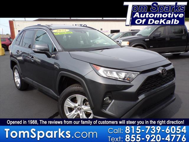 used 2021 Toyota RAV4 car, priced at $26,495