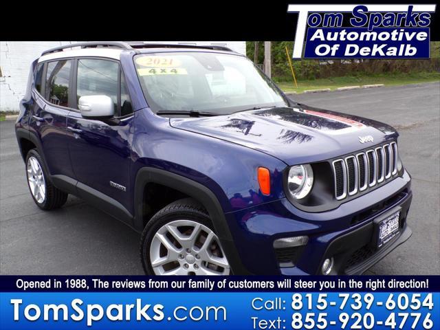 used 2021 Jeep Renegade car, priced at $22,995