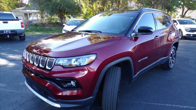 used 2022 Jeep Compass car, priced at $24,995