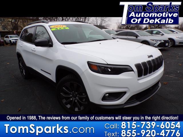 used 2021 Jeep Cherokee car, priced at $26,495